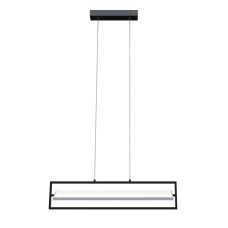 Светильник LED smart PRADA-Р с пультом 90Вт 3000-5000K 5800Lm Прямоугольный Черно-белый 220735